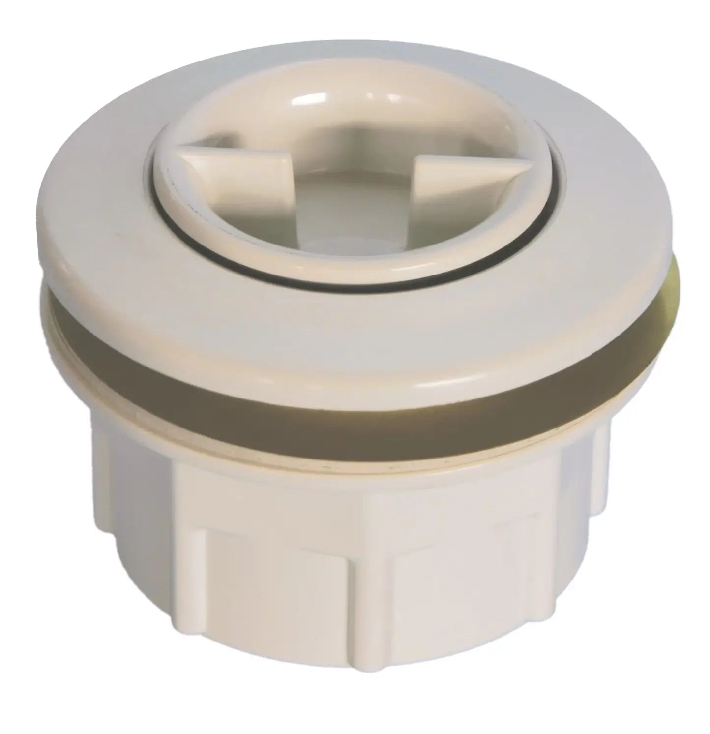 Vakuumfitting, 2" AG, 1 1/2" IG, weiss - A-5340-W-IG -  - Pool Me Up