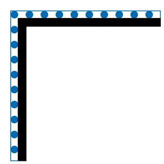 Verbundblech, Aussenwinkel 50 x 50 x 2000mm - 123104 - Benutzerdefiniertes Produkt - Pool Me Up