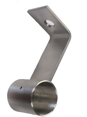 Wandstütze gerade 40mm inkl. Befestigungsmaterial - Pool Me Up