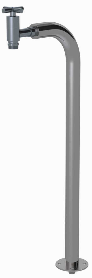 Zapfsäule Edelstahl V2A Typ kalt - Pool Me Up