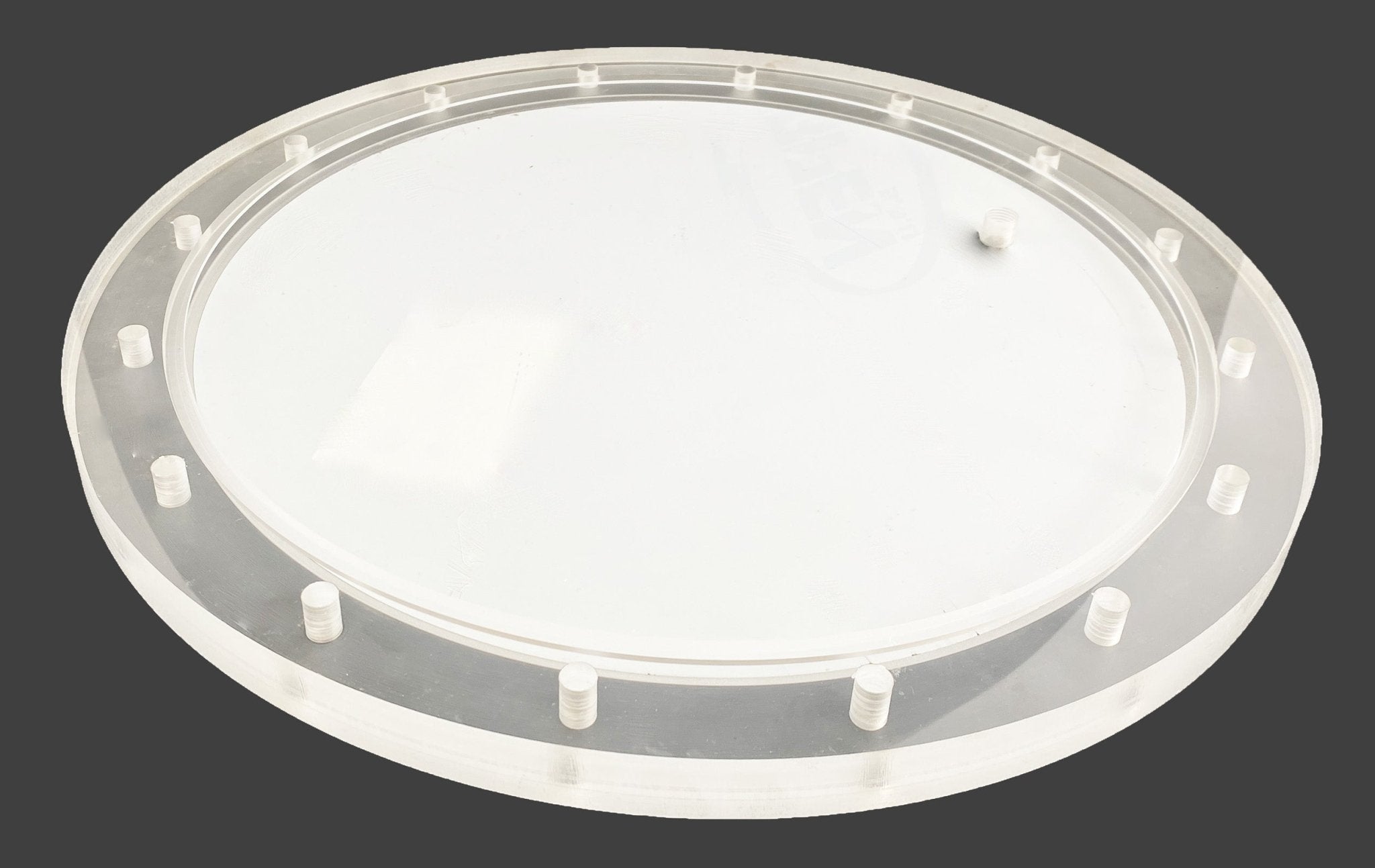 Calplas Deckel transparent d355mm 1/4"IG - 045-163 - 9317545071046 - Pool Me Up