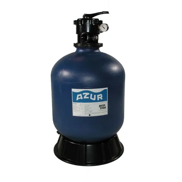 Azur Filterbehälter d475mm mit 6-Wege Top Mount Filterfläche 0.18m2