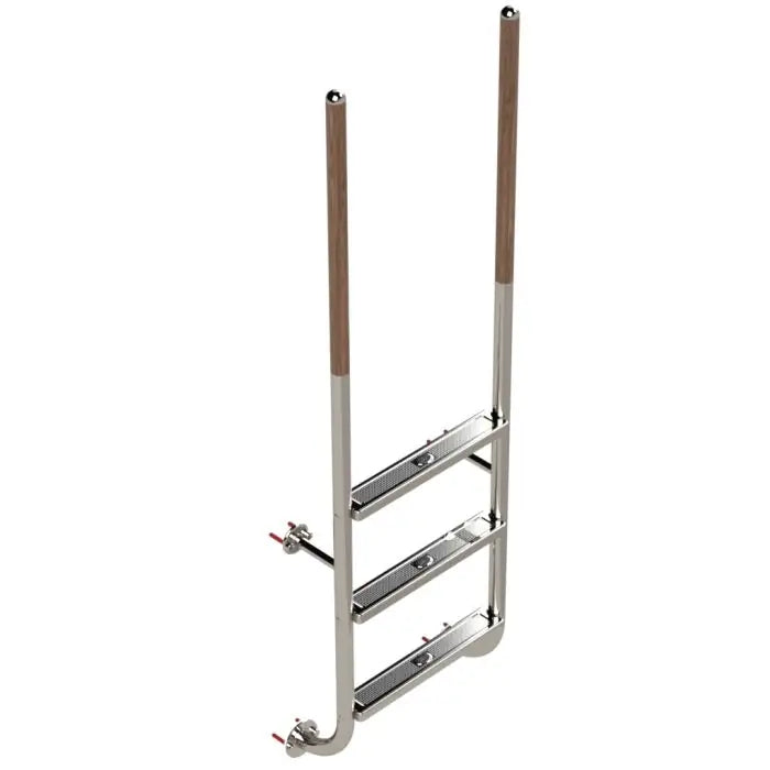 Leiter Roma 5-stufig mit Griffstange