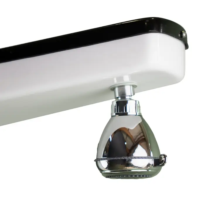 Solardusche FUN - Farbe metallicgrau exclusiv max. 5 bar - Achtung im Winter entleeren