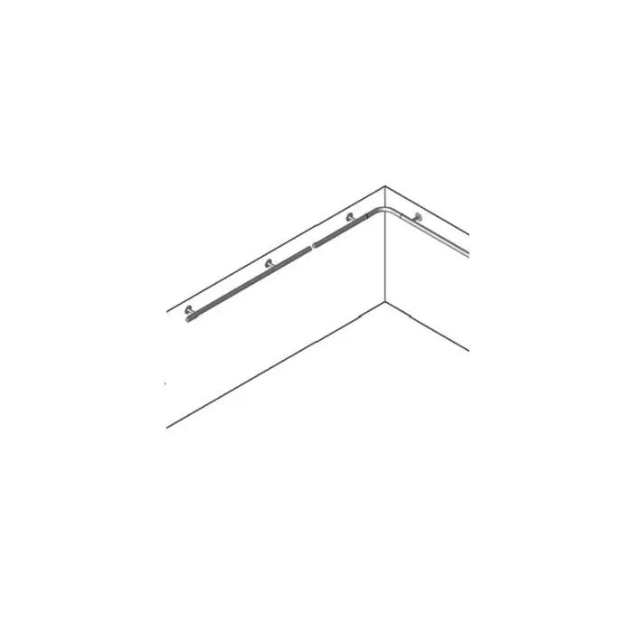 Haltestange System Länge 2m d35mm V4A
